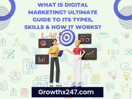 What Is Digital Marketing? Ultimate Guide To Its Types, Skills & How It Works?